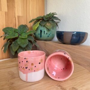 El Yapımı Seramik Bardak Espresso , Türk Kahvesi 100 ml