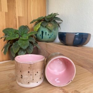 El Yapımı Seramik Bardak Espresso , Türk Kahvesi 100 ml