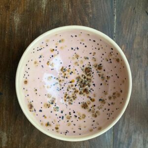 El yapımı Seramik Müsli Kasesi