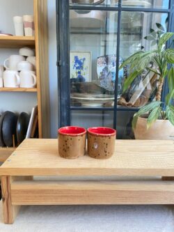 Serracota Handmade Pottery  Espresso Cups - Görsel 3