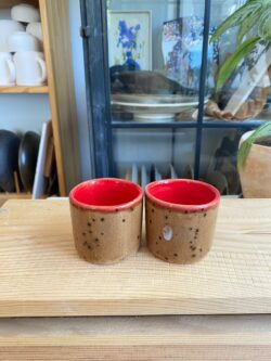 Serracota Handmade Pottery  Espresso Cups