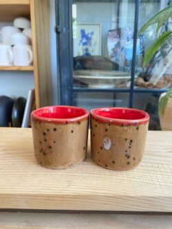 Serracota Handmade Pottery  Espresso Cups - Görsel 5