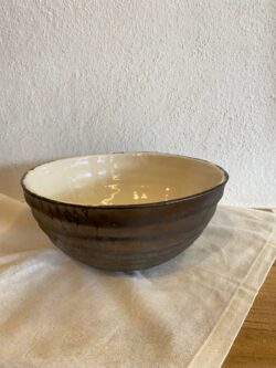 El yapımı Seramik , Sunum Kasesi 22 cm çap - Görsel 3