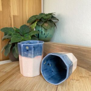 El Yapımı Seramik Bardak  120 ml