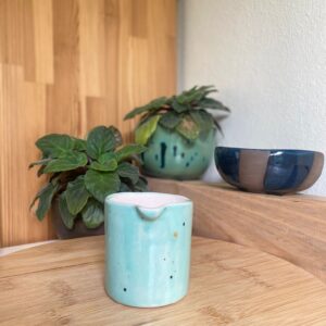 El Yapımı Seramik Sütlük 120 ml