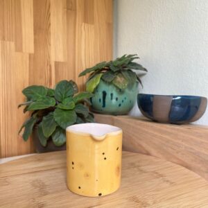 El Yapımı Seramik Sütlük 120 ml