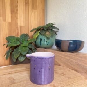 El Yapımı Seramik Sütlük 120 ml