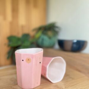 El Yapımı Seramik Bardak  120 ml