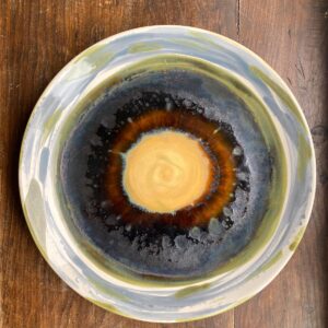 Serracota El Yapımı Seramik Sunum Tabağı ( Büyük)