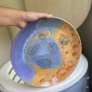 Serracota El Yapımı Seramik Sunum Tabağı ( Büyük)