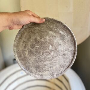 Serracota El Yapımı Seramik Sunum Tabağı ( Büyük) 24cm